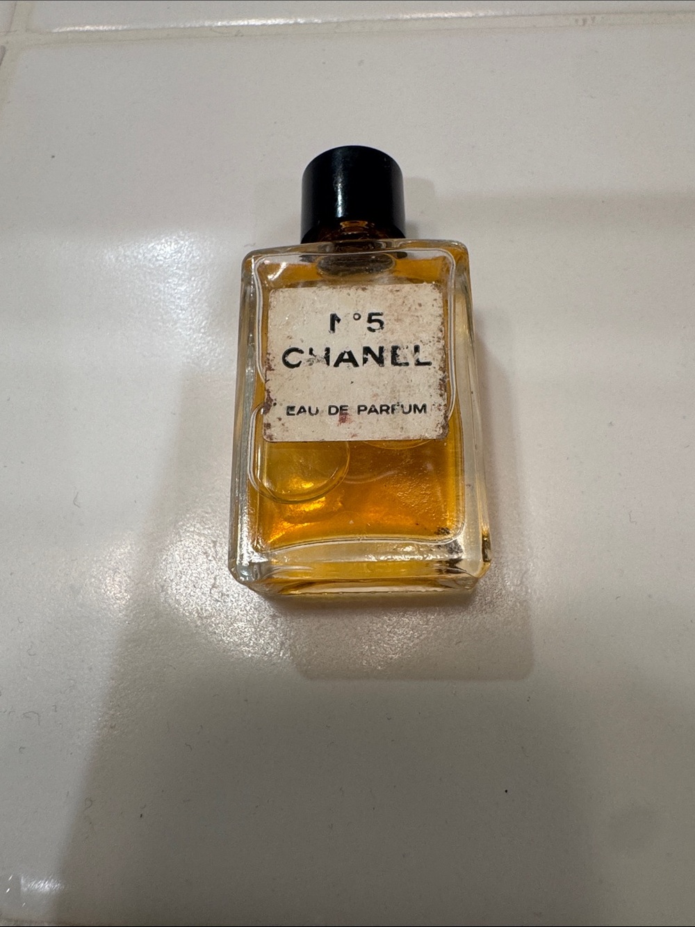 CHANEL No.5 Eau de Parfum - Golden Amber Bottle vintage